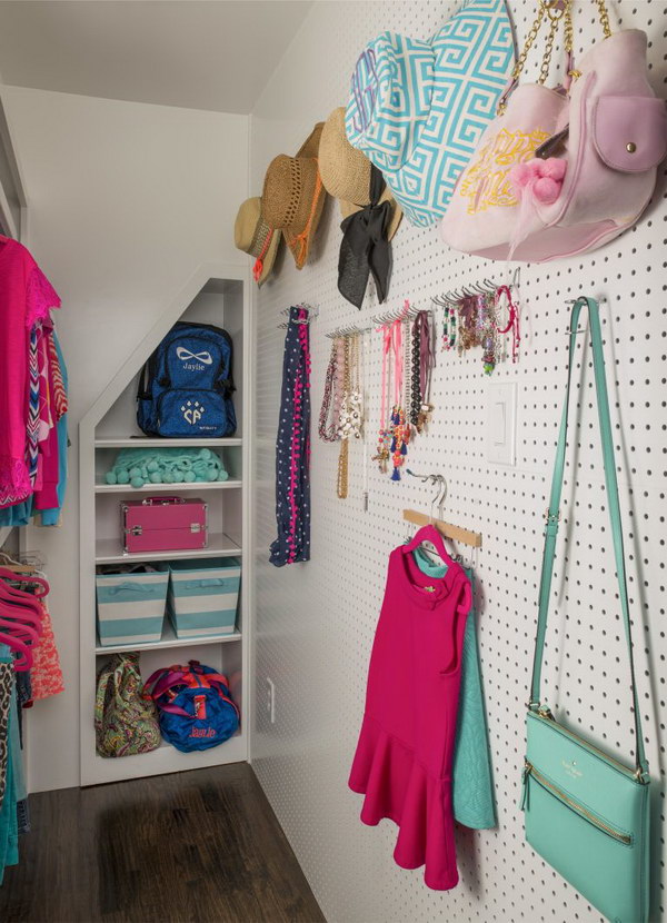 Pegboard Organization and Display 