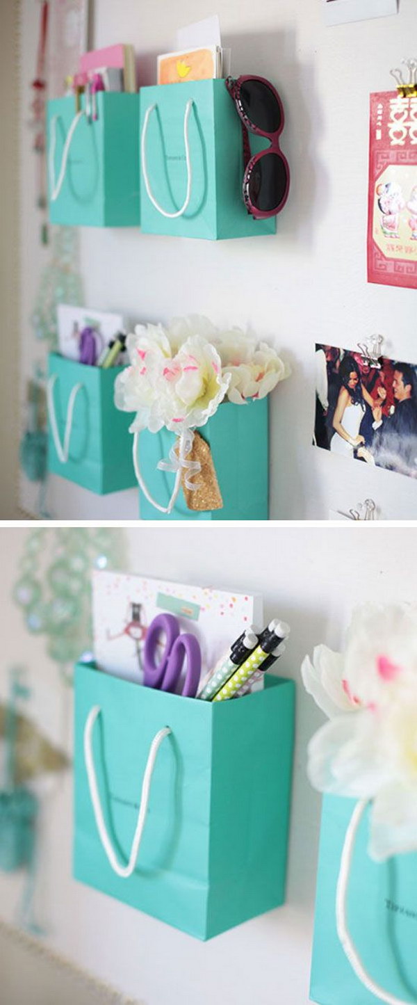 Shopping Bag Wall Organizers 