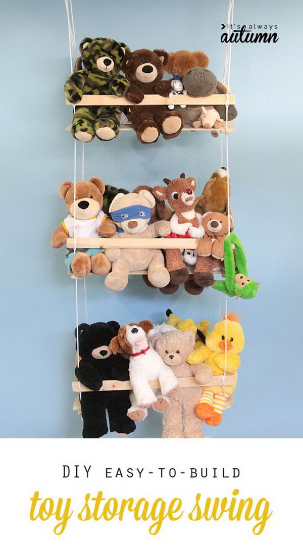 25 Clever DIY Toy Storage Solutions and Ideas 2022