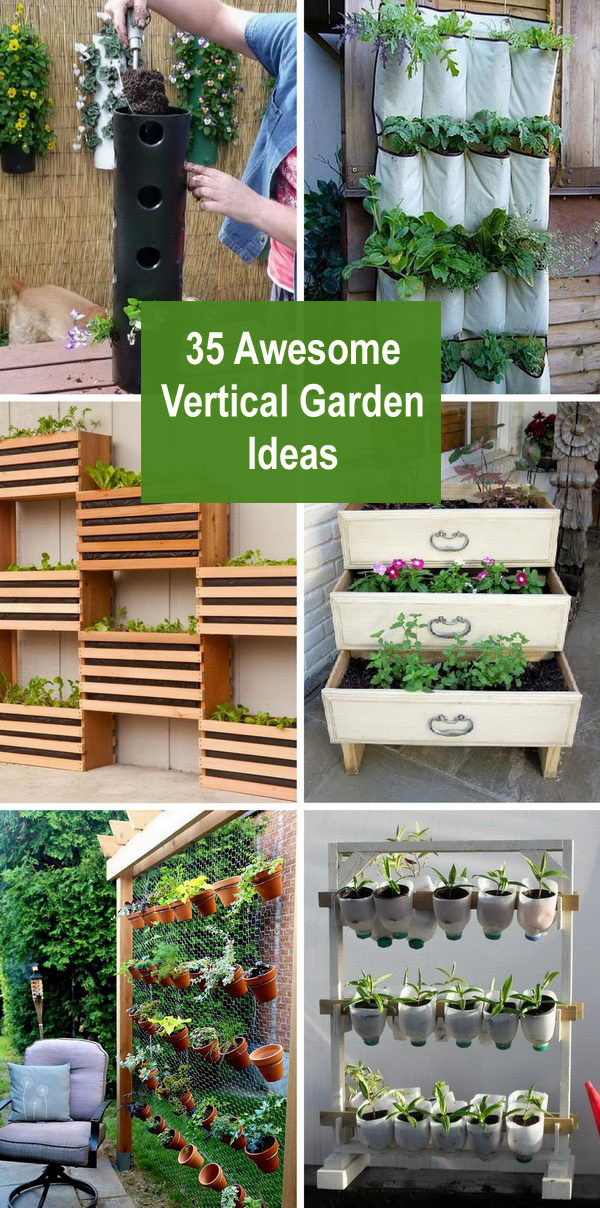 Awesome Vertical Garden Ideas. 