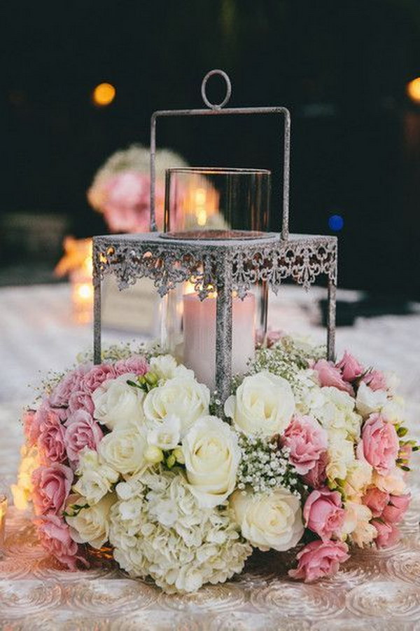 Awesome Lantern Wedding Centerpiece . 