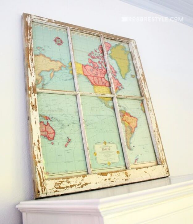 Turn Your Window to a World Map. 