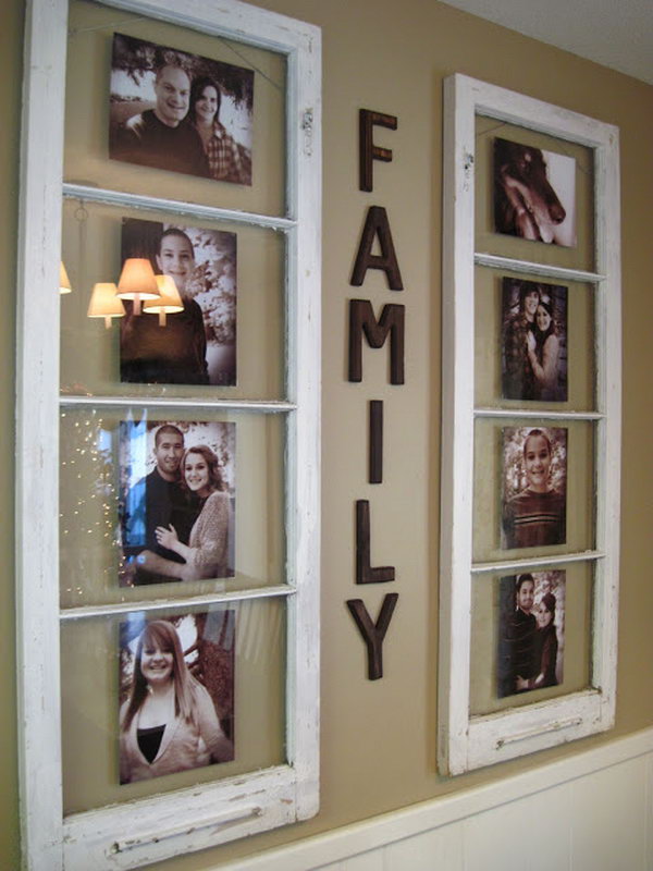 Turn Your Old Windows Into Lovely Keepsakes. 