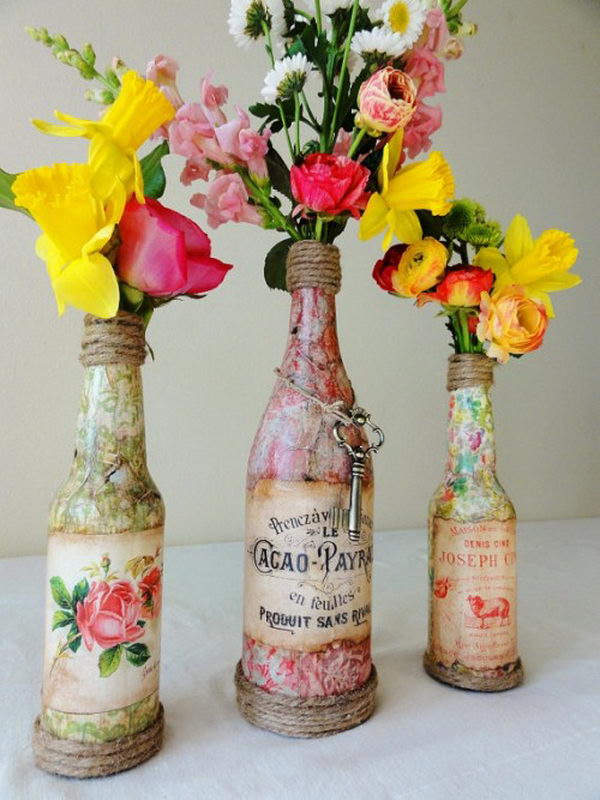 Vintage Wedding Centerpiece. 