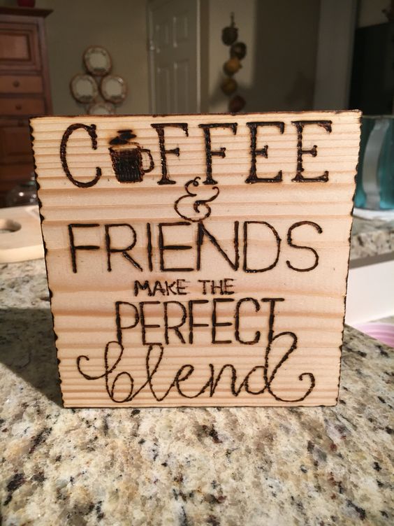 Coffee & Friends Make The Perfect Blend. 