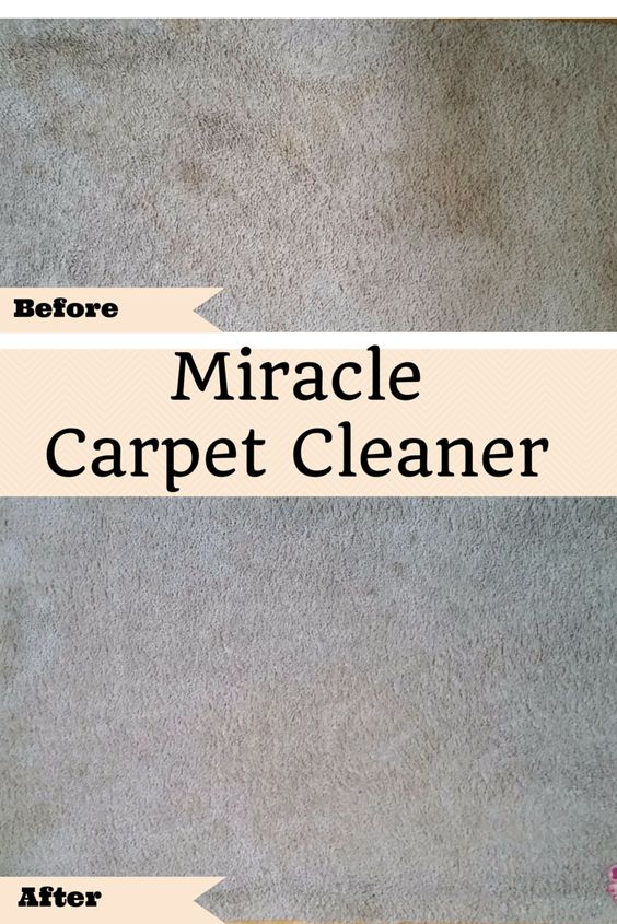 Miracle Carpet Cleaner. 