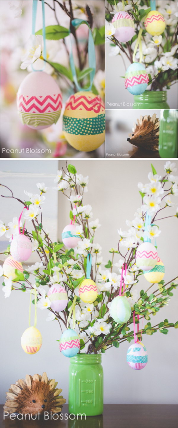 Adorable Easter Egg Tree. 