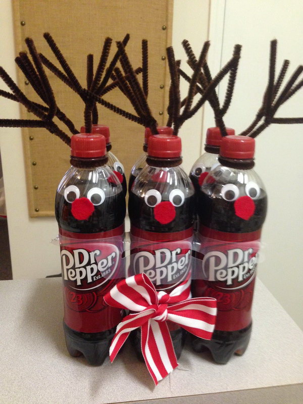 Secret Santa Gift - Dr. Pepper Reindeer. 