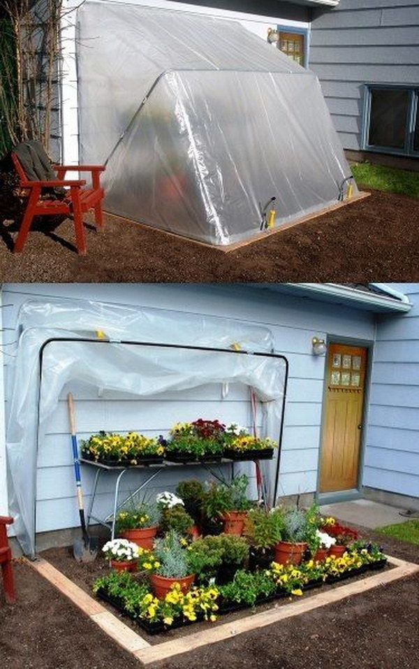Use This Convertible Greenhouse To Control How Long Your Plants Need To Stay Outside. 