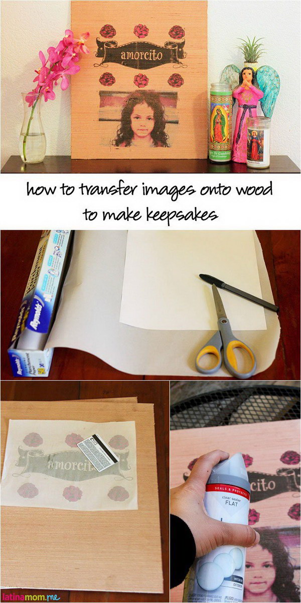 DIY Photo Transfers to Wood Tutorial. 