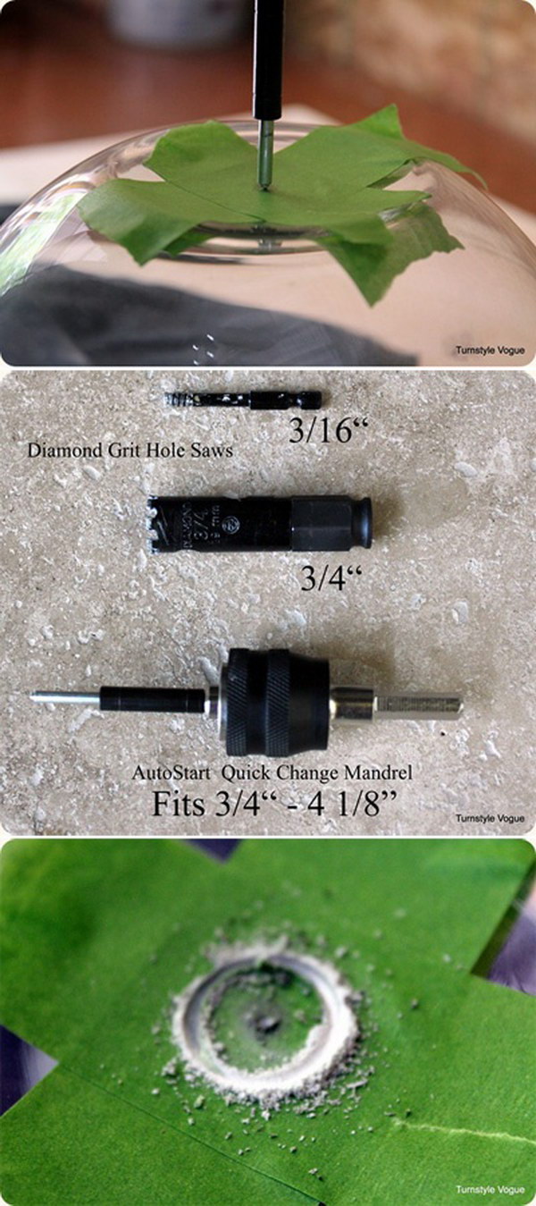 How to Drill Glass Tutorial. 