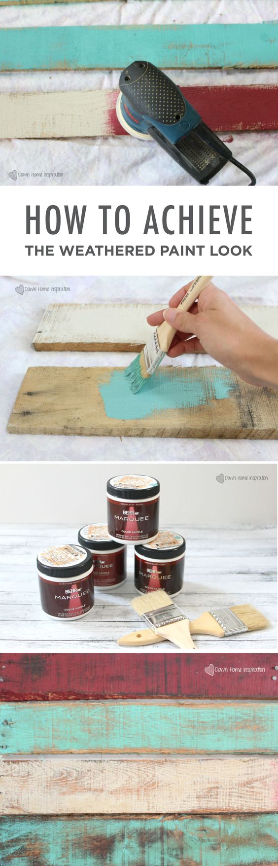 15 DIY Ideas to Distress Wood for Old Look