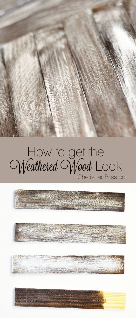 15 DIY Ideas to Distress Wood for Old Look 2018