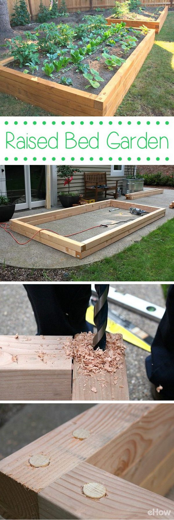 Raised Garden Bed. 