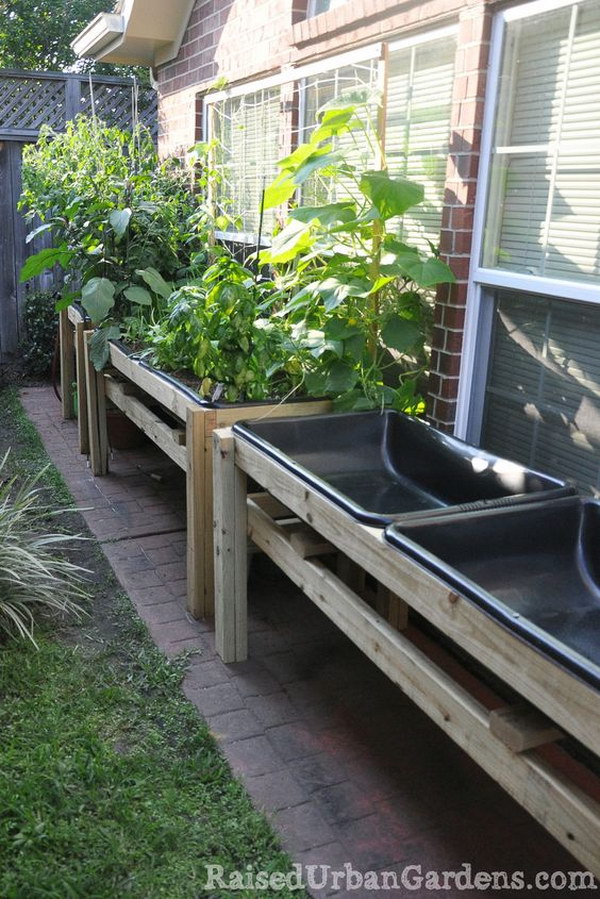 Raised Garden Beds For Small Spaces. 