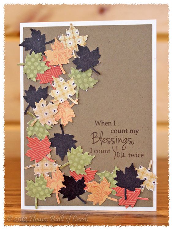 Beautiful Fall Card. 