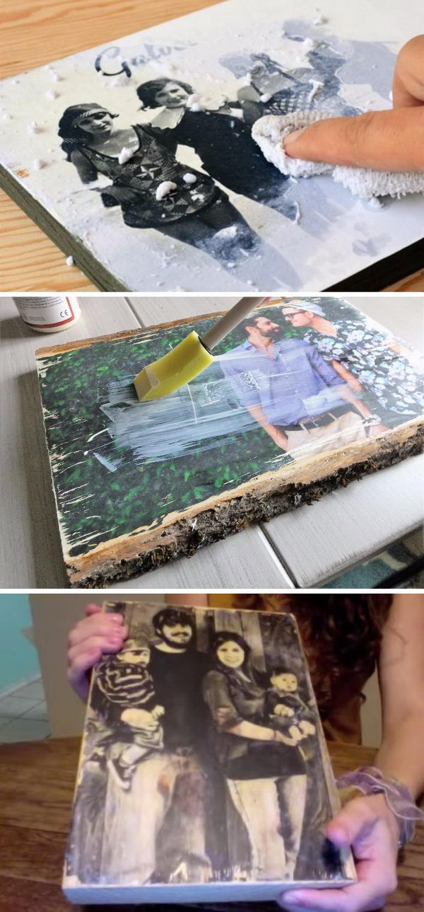 Easy DIY Projects for Transferring Image to Wood. 