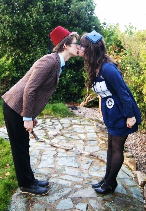 Dr. Who Couples Costumes. 