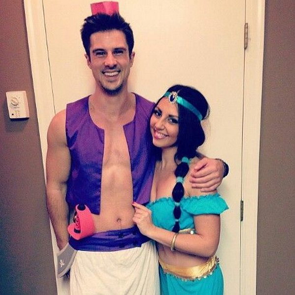 Jasmine And Aladdin Costume. 