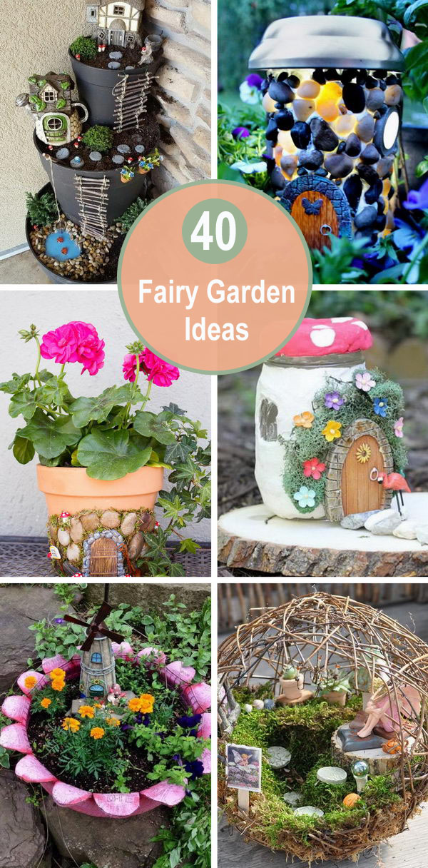 40+ Fairy Garden Ideas. 