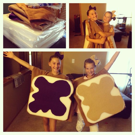 Peanut Butter And Jelly Costume. 