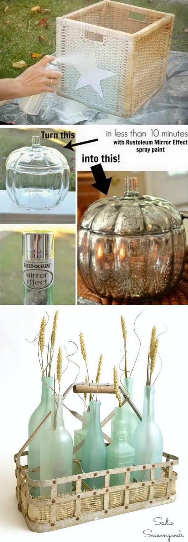 Amazing Makeovers Using Spray Paint. 