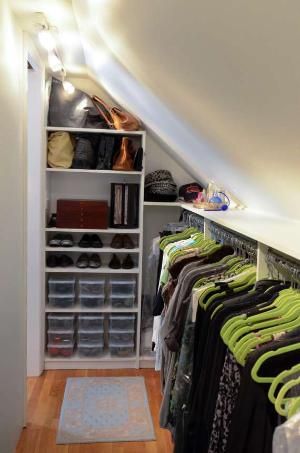 Make an Extra Walk In Closet for Off-Season Clothing Storage. 