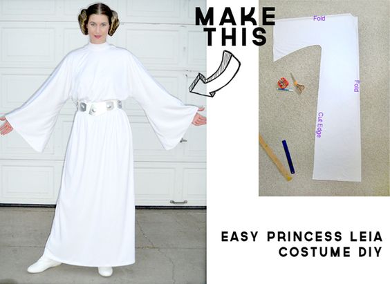 DIY Princess Leia Costume. 