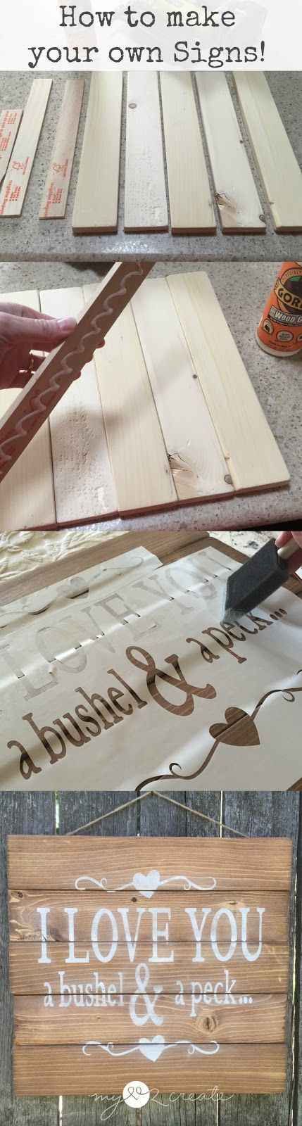 Make Your Own Signs Without A Cutting Machine. 