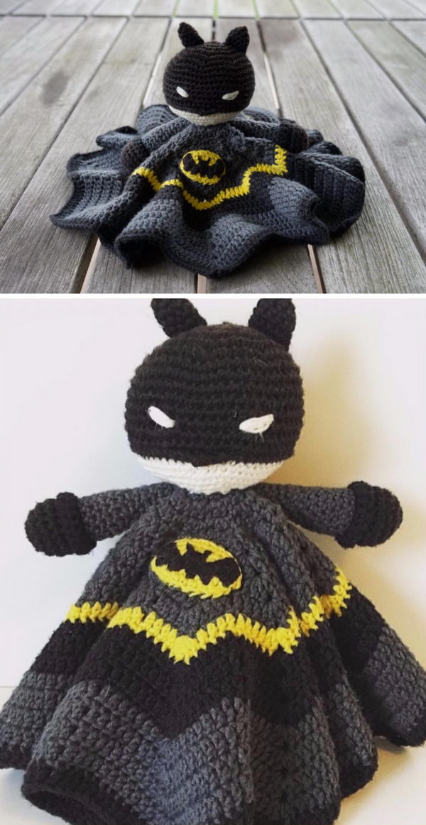 Amigurumi Crochet Batman Lovery. 