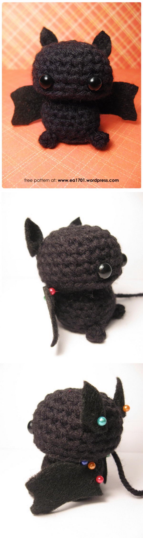 Crochet Bitty Bat. 