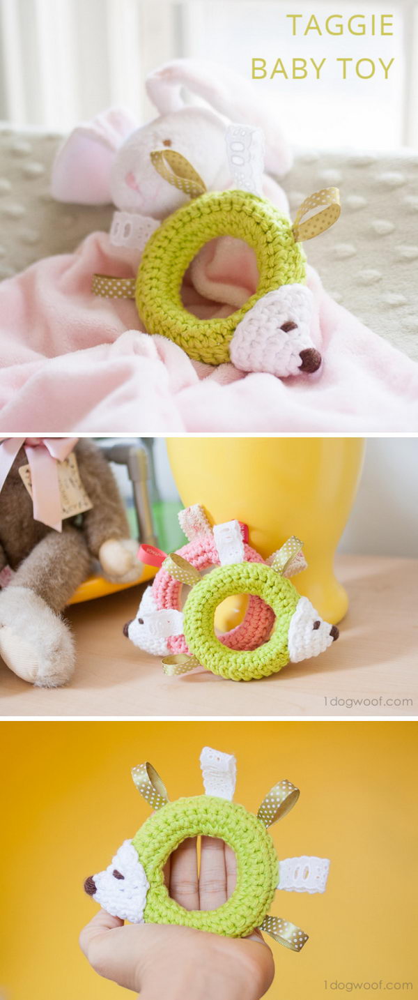 Hedgehog Taggie Baby Toy. 