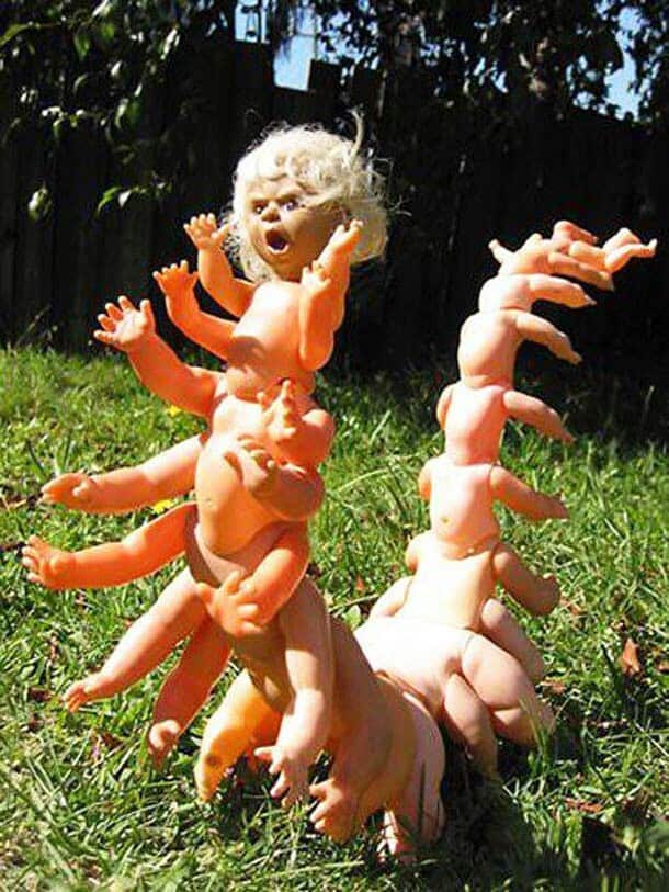 Creepy Crawly Dolly. 